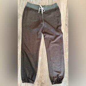 n:philanthropy Womens Med Solid Jogger Casual Olive Green Sweatpants Cotton